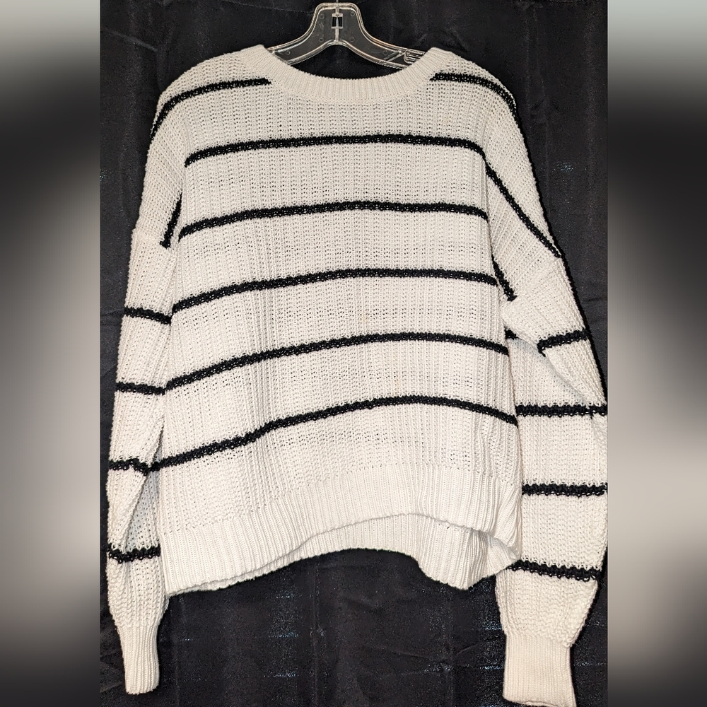 PINK Striped Sweater